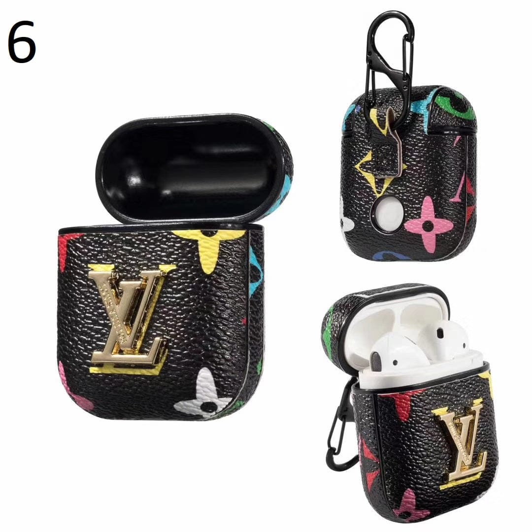HypedEffects louis vuitton And gucci Airpods 3 Case | Airpods 1 & 2 leather case