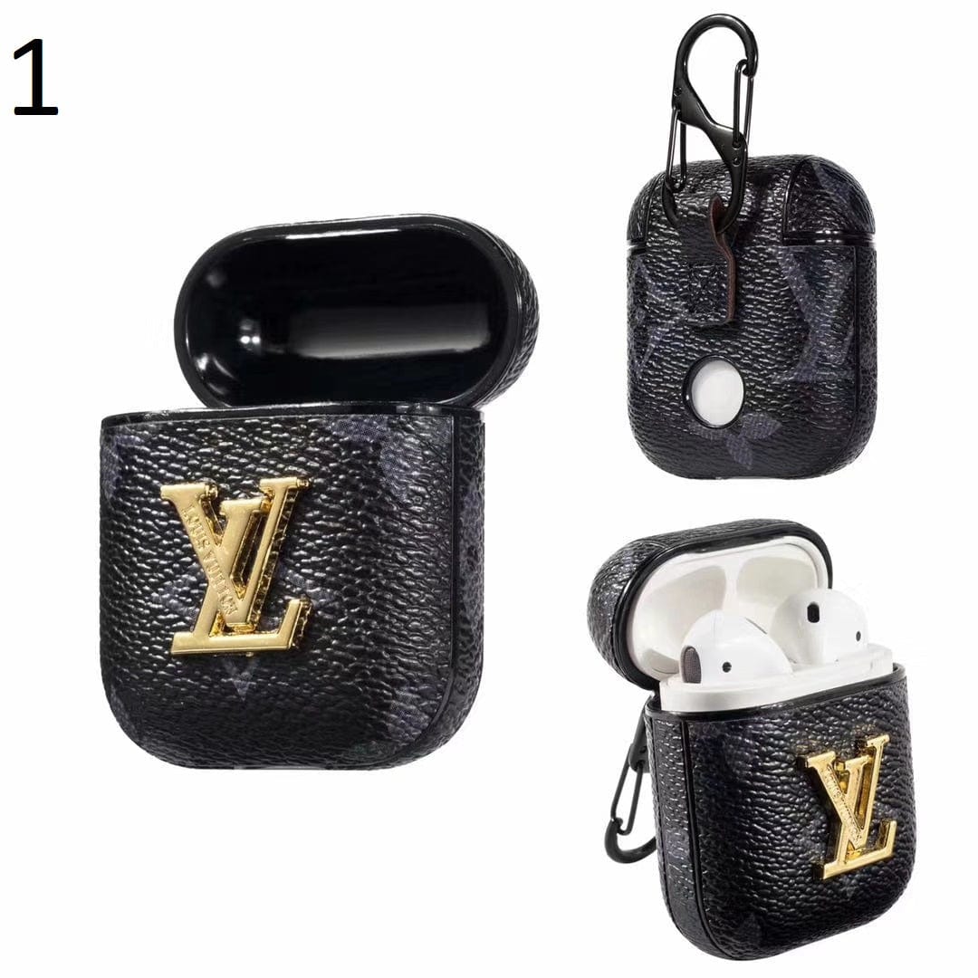 HypedEffects louis vuitton And gucci Airpods 3 Case | Airpods 1 & 2 leather case