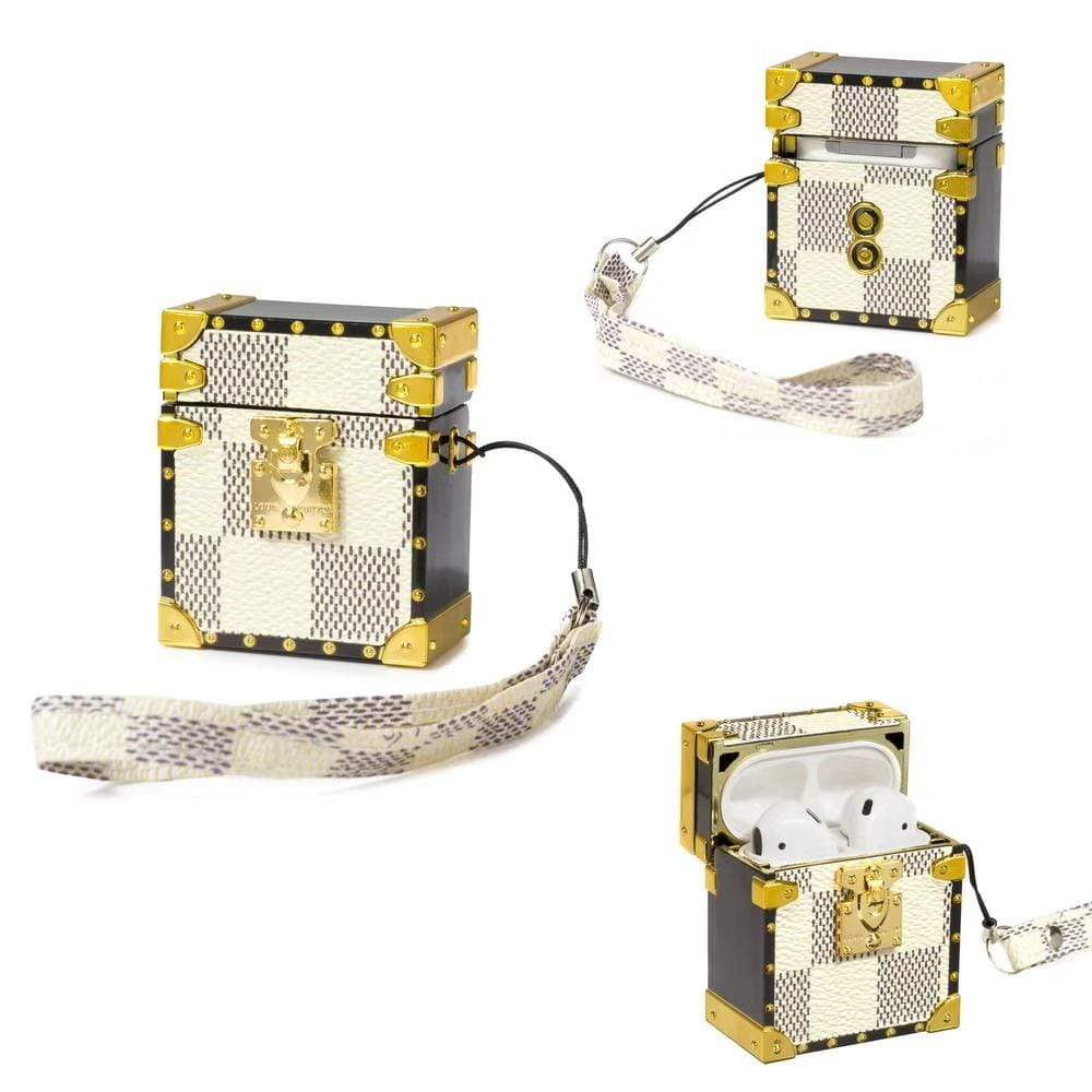 HypedEffects louis vuitton And gucci Airpods Gen 3 Leather Cases | Airpods 1 & 2