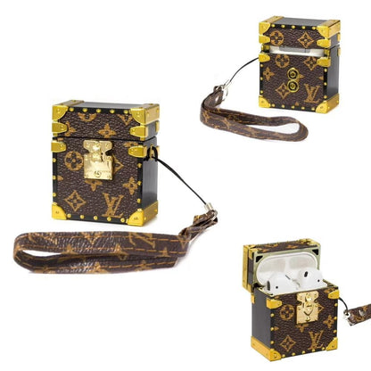 HypedEffects louis vuitton And gucci Airpods Gen 3 Leather Cases | Airpods 1 & 2