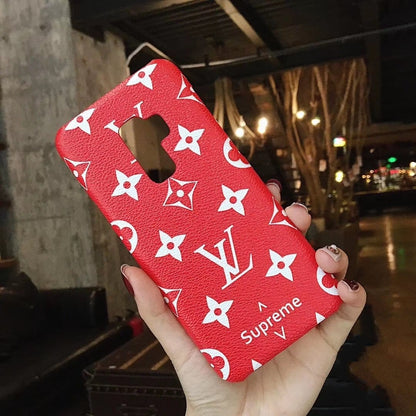 HypedEffects louis vuitton And gucci Samsung Leather Cases