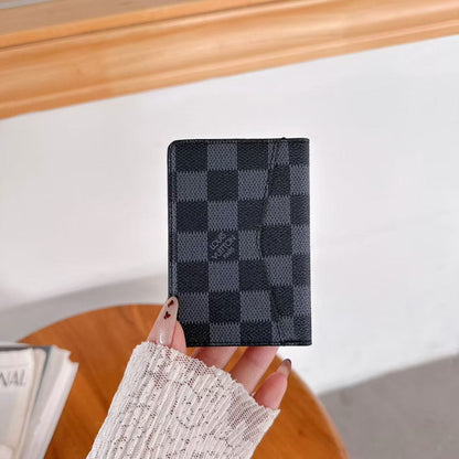 HypedEffects louis vuitton and gucci Slim Card Holder Wallet Luxury Designer Card Case Available in Multiple Styles
