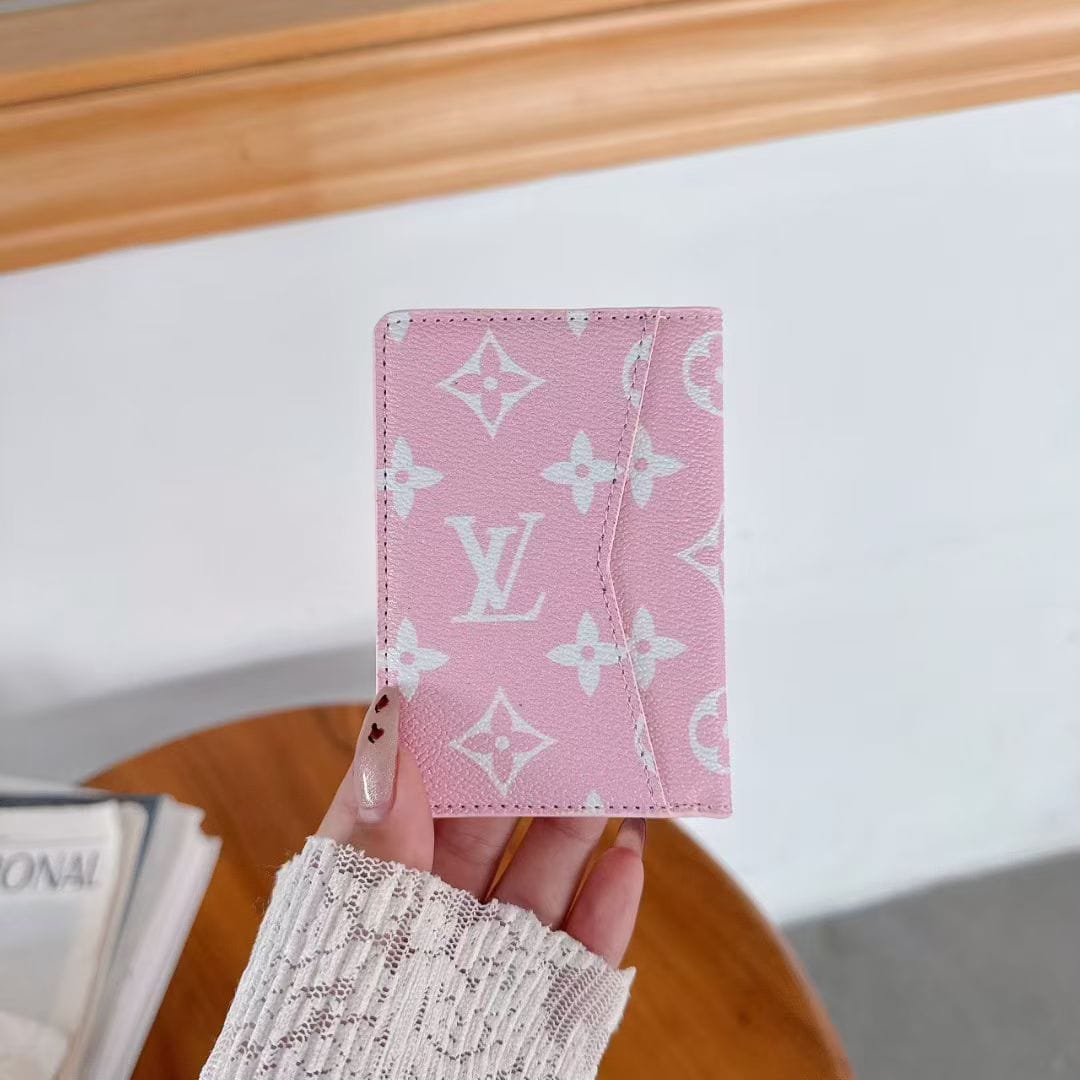 HypedEffects louis vuitton and gucci Slim Card Holder Wallet Luxury Designer Card Case Available in Multiple Styles