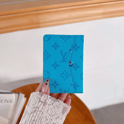 HypedEffects louis vuitton and gucci Slim Card Holder Wallet Luxury Designer Card Case Available in Multiple Styles