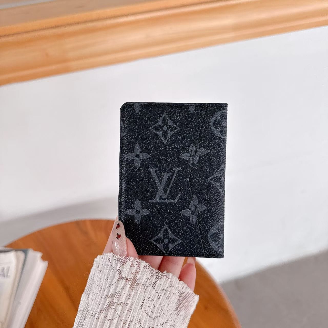 HypedEffects louis vuitton and gucci Slim Card Holder Wallet Luxury Designer Card Case Available in Multiple Styles