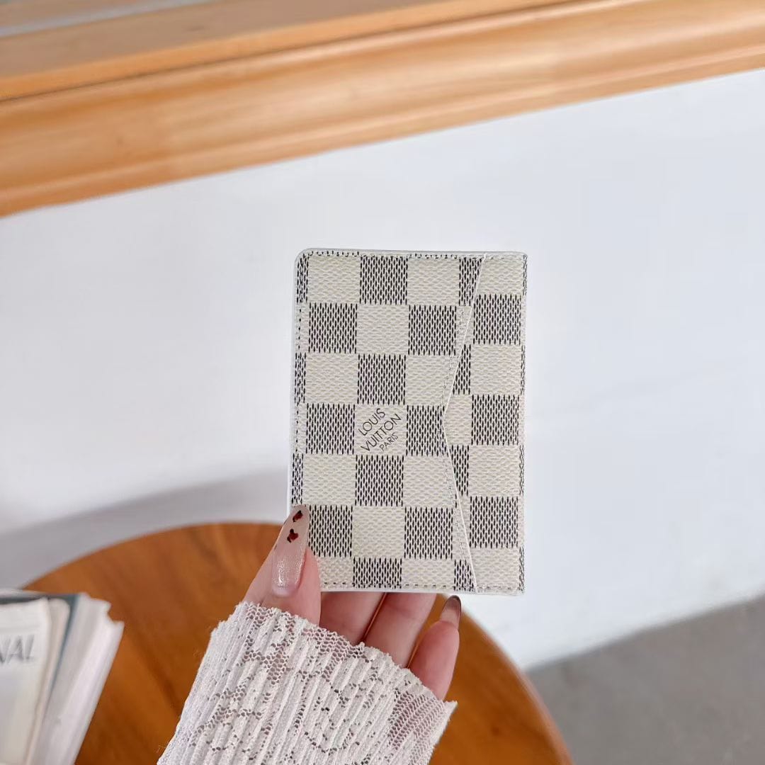 HypedEffects louis vuitton and gucci Slim Card Holder Wallet Luxury Designer Card Case Available in Multiple Styles