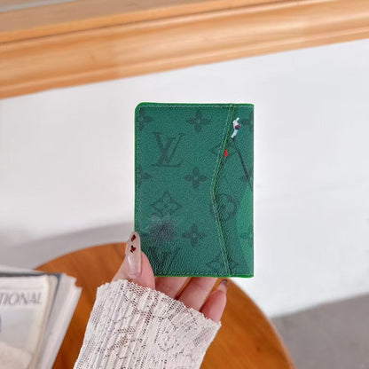 HypedEffects louis vuitton and gucci Slim Card Holder Wallet Luxury Designer Card Case Available in Multiple Styles