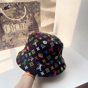 HypedEffects Louis Vuitton Black Rainbow Bucket Hat