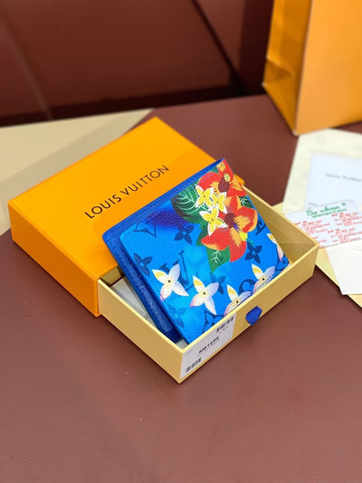 HypedEffects Louis Vuitton Blue Slender Wallet