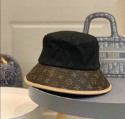 HypedEffects Louis Vuitton Brown Monogram Bucket Hat - Black & Brown