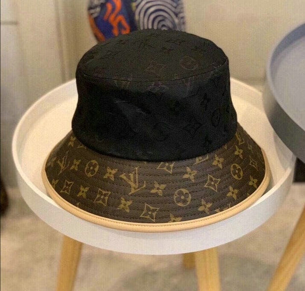 HypedEffects Louis Vuitton Brown Monogram Bucket Hat - Black & Brown