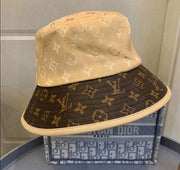 HypedEffects Louis Vuitton Brown Monogram Bucket Hat - Black & Brown