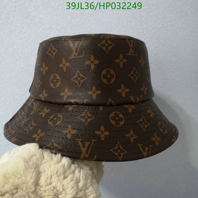 HypedEffects Louis Vuitton Brown Monogram Leather Bucket Hat