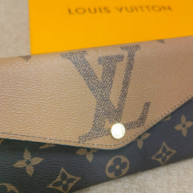 HypedEffects Louis Vuitton Brown Monogram Leather Wallet