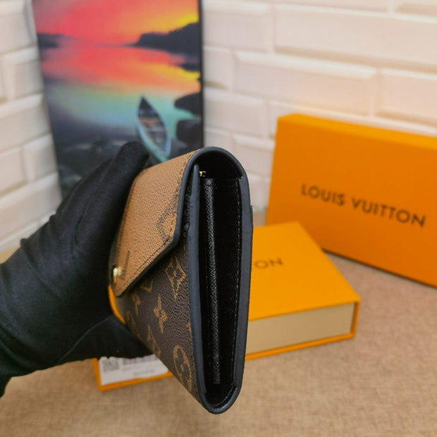HypedEffects Louis Vuitton Brown Monogram Leather Wallet