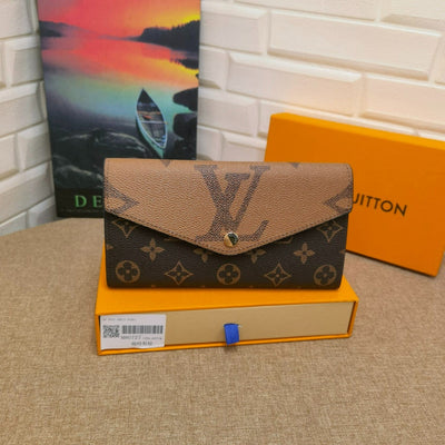 HypedEffects Louis Vuitton Brown Monogram Leather Wallet