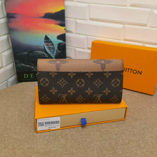 HypedEffects Louis Vuitton Brown Monogram Leather Wallet