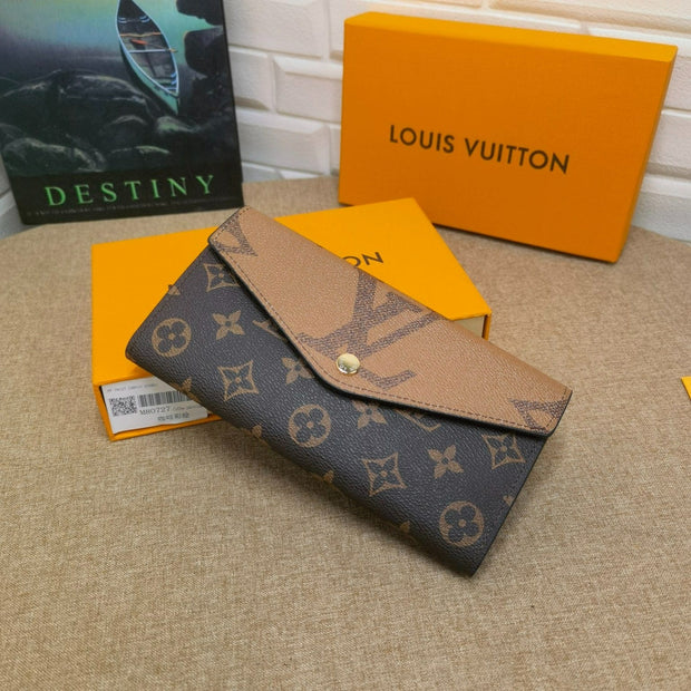 HypedEffects Louis Vuitton Brown Monogram Leather Wallet