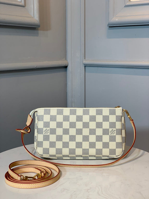 HypedEffects Louis Vuitton Damier and Monogram Crossbody Bag