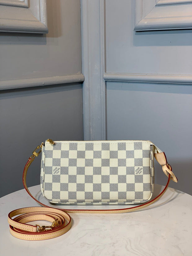 HypedEffects Louis Vuitton Damier and Monogram Crossbody Bag