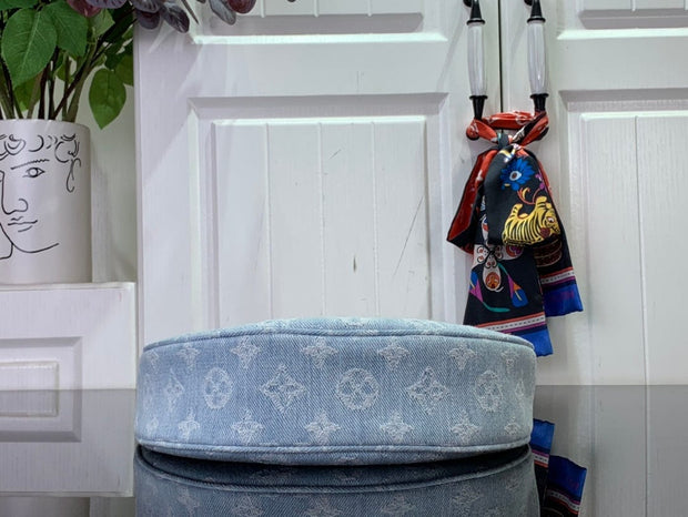 HypedEffects Louis Vuitton Denim Monogram Hobo Bag