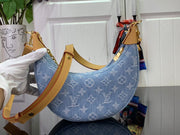 HypedEffects Louis Vuitton Denim Monogram Hobo Bag