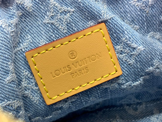 HypedEffects Louis Vuitton Denim Monogram Hobo Bag