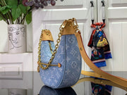 HypedEffects Louis Vuitton Denim Monogram Hobo Bag