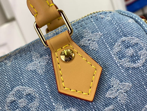 HypedEffects Louis Vuitton Denim Monogram Miniature Handbag