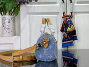 HypedEffects Louis Vuitton Denim Monogram Miniature Handbag