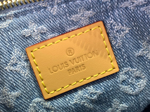 HypedEffects Louis Vuitton Denim Monogram Miniature Handbag