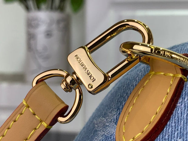 HypedEffects Louis Vuitton Denim Monogram Miniature Handbag