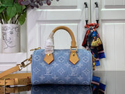 HypedEffects Louis Vuitton Denim Monogram Miniature Handbag