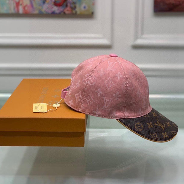 HypedEffects Louis Vuitton Elite Pink & Brown Cap | Cap for Men
