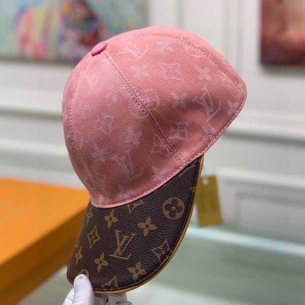 HypedEffects Louis Vuitton Elite Pink & Brown Cap | Cap for Men