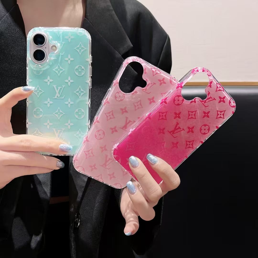 HypedEffects louis vuitton Embossed Monogram Silicone iPhone 17 Case
