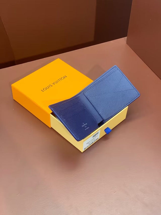 HypedEffects Louis Vuitton Ink Blue Monogram Wallet