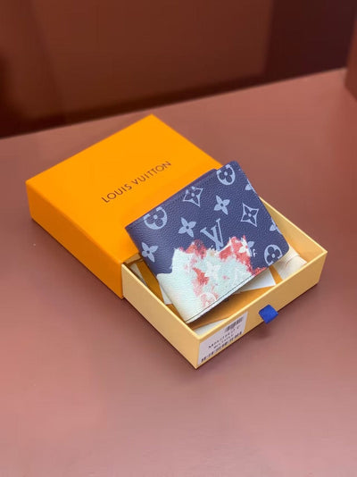 HypedEffects Louis Vuitton Ink Blue Monogram Wallet
