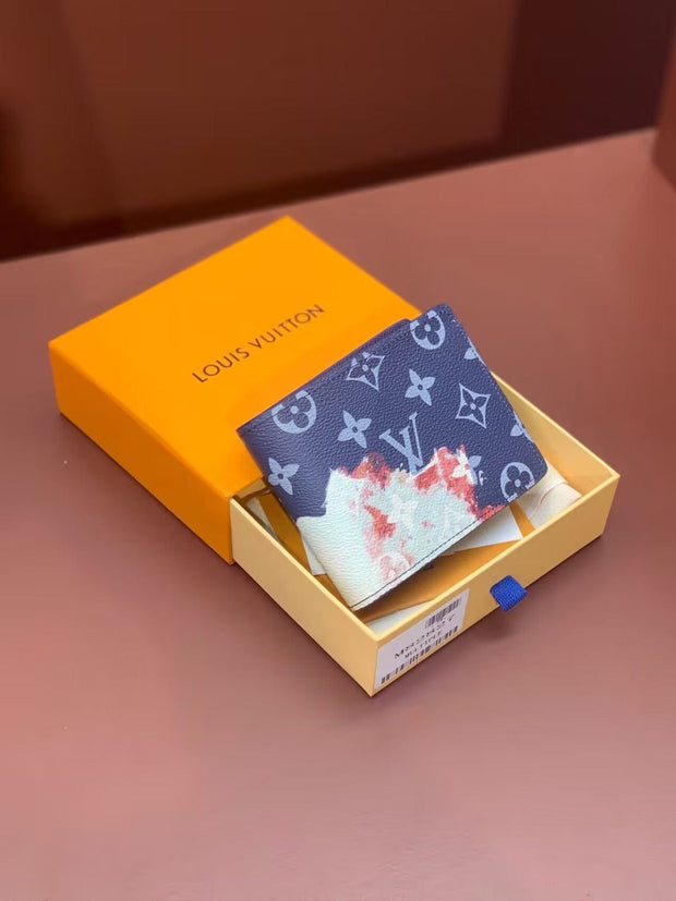 HypedEffects Louis Vuitton Ink Blue Monogram Wallet