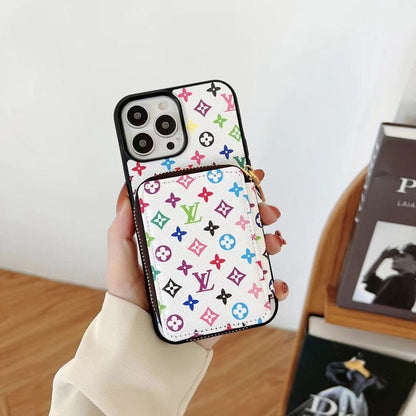 HypedEffects louis vuitton iPhone 17 Wallet Case | iPhone 17 Back Pocket Case