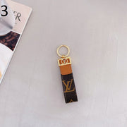 HypedEffects Louis Vuitton Keychain With Golden Keyring
