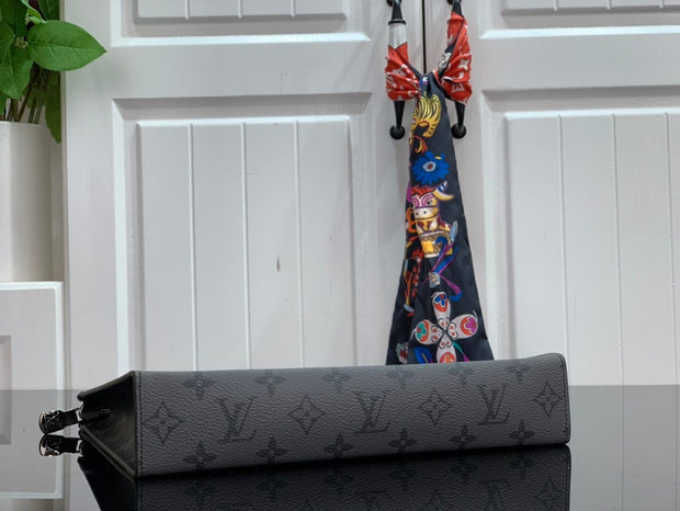 HypedEffects Louis Vuitton Monogram Eclipse Pochette Voyage MM Wallet