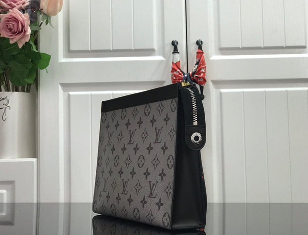 HypedEffects Louis Vuitton Monogram Eclipse Trunk Clutch | Women Wallet