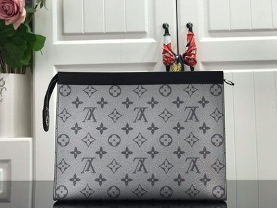 HypedEffects Louis Vuitton Monogram Eclipse Trunk Clutch | Women Wallet