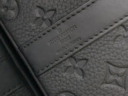 HypedEffects Louis Vuitton Monogram Keepall Bandouliere 50 Bag in Black Leather