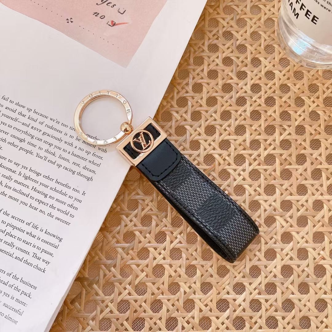 HypedEffects louis vuitton Monogram Key Holders with Gold Ring | louis vuitton Keychain