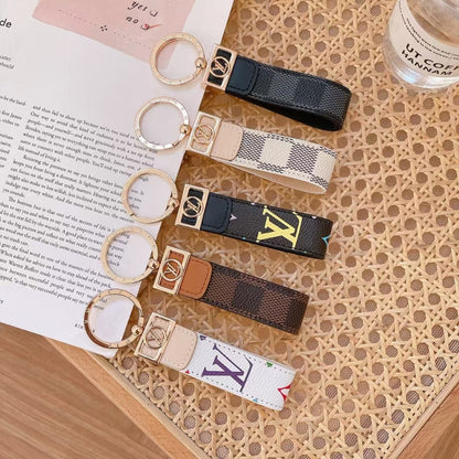 HypedEffects louis vuitton Monogram Key Holders with Gold Ring | louis vuitton Keychain