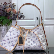 HypedEffects Louis Vuitton Monogram Multicolore White Canvas Leather Handbag