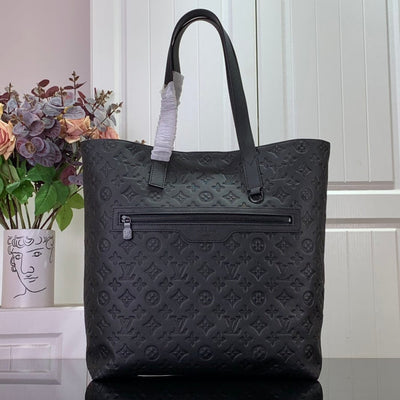 HypedEffects Louis Vuitton Monogram Tote Bag in Black Leather