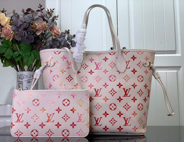 HypedEffects Louis Vuitton Neverfull MM Tote in Monogram Canvas with Pochette